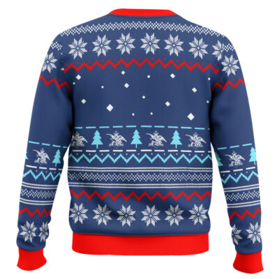 Hooktab Natural Light American Lager Ugly Christmas Sweater