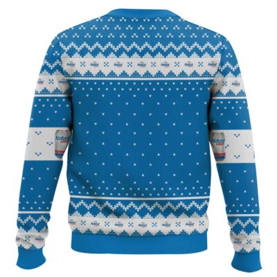 Hooktab Natural Light Lager Beer Ugly Christmas Sweater