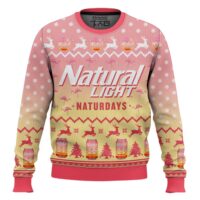 Hooktab Natural Light Naturdays Ugly Christmas Sweater