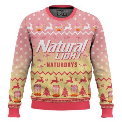 Natural Light Naturdays Ugly Christmas Sweater