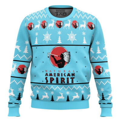 Nature American Spirit Cigarettes Ugly Christmas Sweater