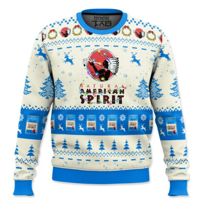 Nature American Spirit Cigarettes Ugly Christmas Sweater