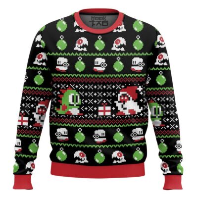 NES Bubble Bobble Ugly Christmas Sweater