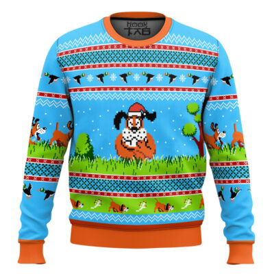 NES Duck Hunt Ugly Christmas Sweater