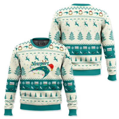 Hooktab Newport cigarettes Ugly Christmas Sweater