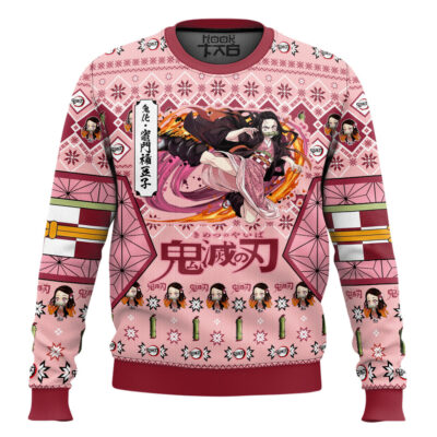 Nezuko Kamado Ugly Christmas Sweater