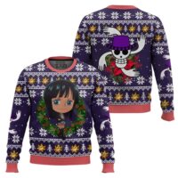 Hooktab Nico Robin One Piece Ugly Christmas Sweater