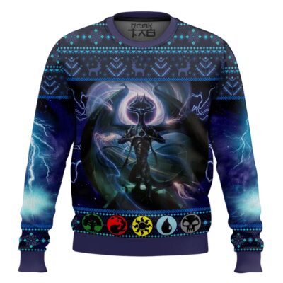 Nicol Bolas Magic The Gathering Ugly Christmas Sweater