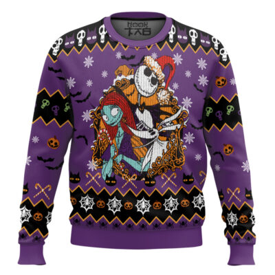Nightmare Before Christmas Haunted Holidays Ugly Christmas Sweater