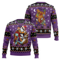 Hooktab Nightmare Before Christmas Haunted Holidays Ugly Christmas Sweater