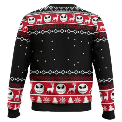 Hooktab Nightmare Before Christmas Into The Darkness We Go Ugly Christmas Sweater