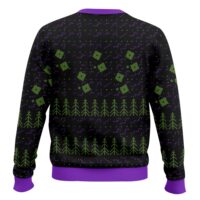 Hooktab Nightmare Before Christmas Oogie Boogie Ugly Christmas Sweater