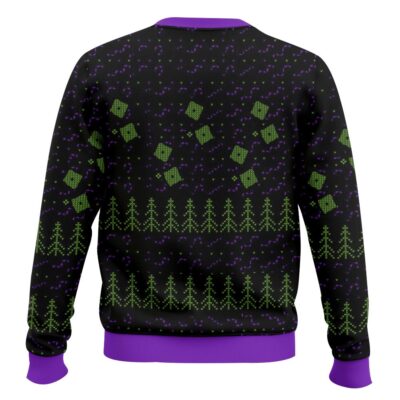 Hooktab Nightmare Before Christmas Oogie Boogie Ugly Christmas Sweater