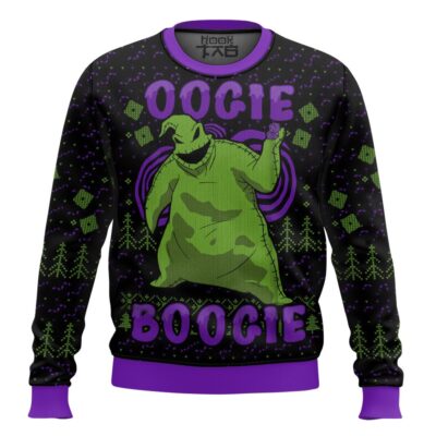 Nightmare Before Christmas Oogie Boogie Ugly Christmas Sweater