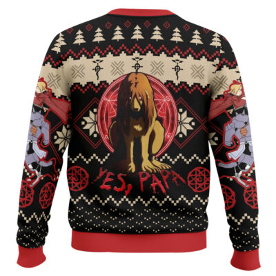Hooktab Nina Yes Papa Fullmetal Alchemist Ugly Christmas Sweater