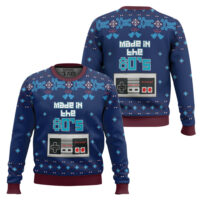 Hooktab Nintendo Made In The 80s Ugly Christmas Sweater
