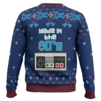 Hooktab Nintendo Made In The 80s Ugly Christmas Sweater
