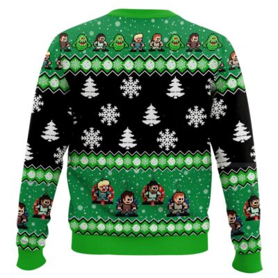 Hooktab No Slimer Ghostbusters Ugly Christmas Sweater