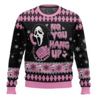 Hooktab No You Hang Up Scream Ugly Christmas Sweater