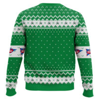 Hooktab Notre Dame Fighting Irish - Custom Name And Number Ugly Christmas Sweater