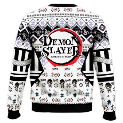 Hooktab Obanai Iguro Ugly Christmas Sweater