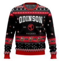 Hooktab Odinson Thor Marvel Ugly Christmas Sweater