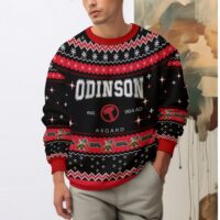 Hooktab Odinson Thor Marvel Ugly Christmas Sweater