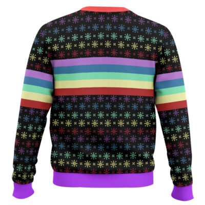Hooktab Oh Deer I’m Qeer LGBT Support Ugly Christmas Sweater