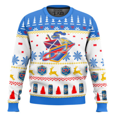 Old Vienna Beer Ugly Christmas Sweater