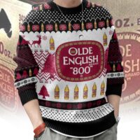 Hooktab Olde English Ugly Christmas Sweater