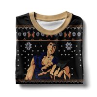 Hooktab Omae Wa Mou Shindeiru Ugly Christmas Sweater