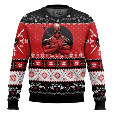 Once Upon A Deadpool Ugly Christmas Sweater