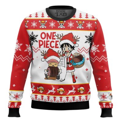 One Piece Santa Ugly Christmas Sweater
