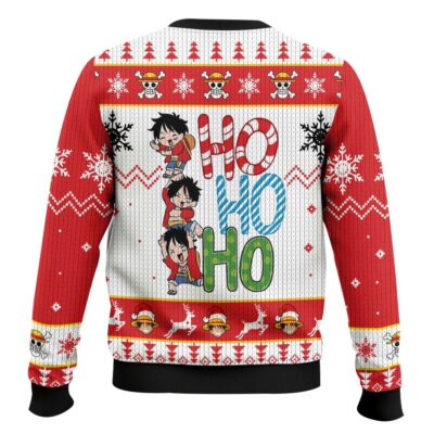 Hooktab One Piece Santa Ugly Christmas Sweater