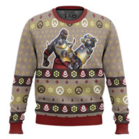 Hooktab Overwatch Doomfist Ugly Christmas Sweater