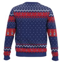 Hooktab Pabst Blue Ribbon American Lager Beer Ugly Christmas Sweater