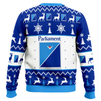 Hooktab parliament cigarettes Ugly Christmas Sweater