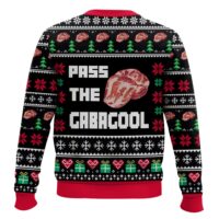 Hooktab Pass The Gabagool The Sopranos Ugly Christmas Sweater