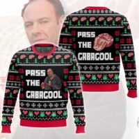 Hooktab Pass The Gabagool The Sopranos Ugly Christmas Sweater