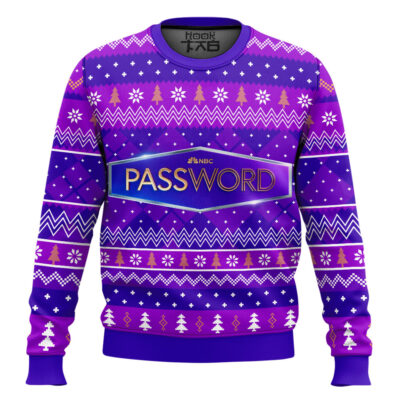 Password Ugly Christmas Sweater