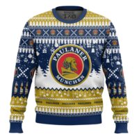 Hooktab Paulaner German Beer Ugly Christmas Sweater
