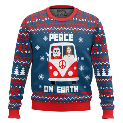 Peace On Earth Ugly Christmas Sweater