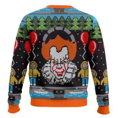 Hooktab Pennywise It Ugly Christmas Sweater