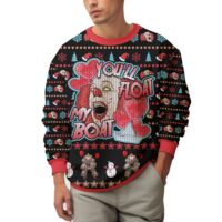 Hooktab Pennywise You Float My Boat It Ugly Christmas Sweater