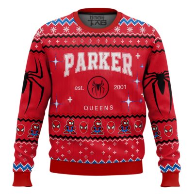 Peter Parker Spiderman Ugly Christmas Sweater