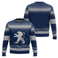 Hooktab Peugeot Ugly Christmas Sweater