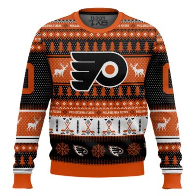 Philadelphia Flyers - Custom Name And Number Ugly Sweater