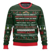 Hooktab Phoebe's Christmas Song Friends Ugly Christmas Sweater