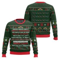 Hooktab Phoebe's Christmas Song Friends Ugly Christmas Sweater
