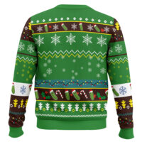 Hooktab Pickle Rickmas Rick And Morty Ugly Christmas Sweater